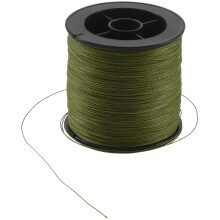 500 m 30 lb 0,26 mm Angelschnur, PE-geflochten, 4-strängig, grün