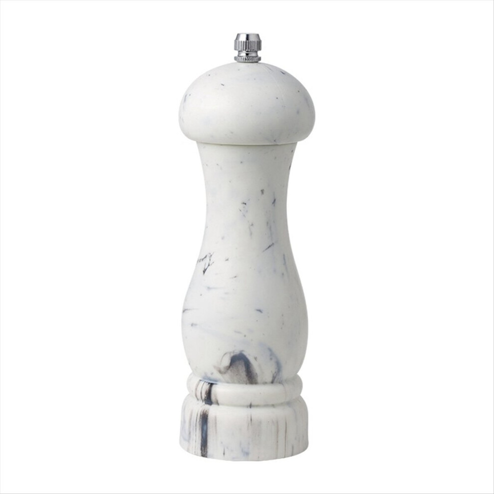 Salt & Pepper Grinder Set, Imitation Marble Refillable Mills, Easy-To-Use Manual Spice Grinders For Peppercorns 1Pcs 4851698681721