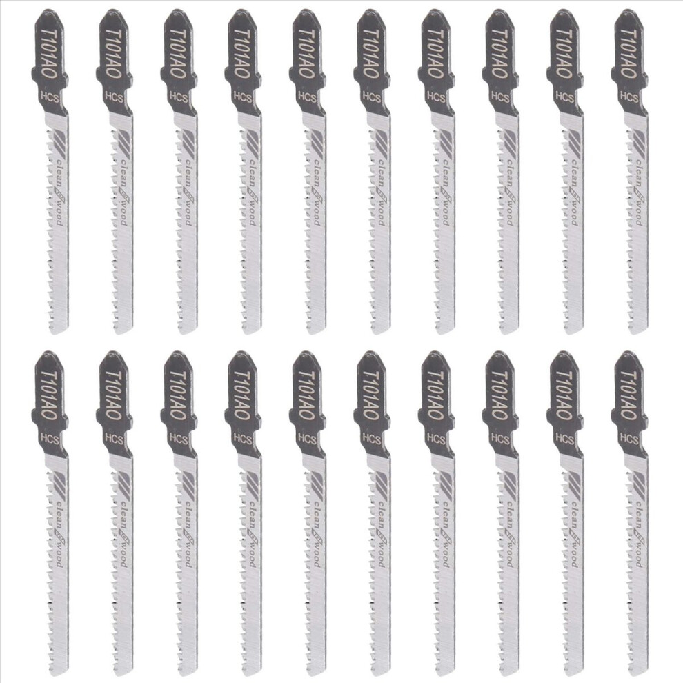 20Pcs Reciprocating Jigsaw Blade T101ao T-Shank Multi Jig Saw Blades For Wood Plastic Cutting Disc 4851698686771