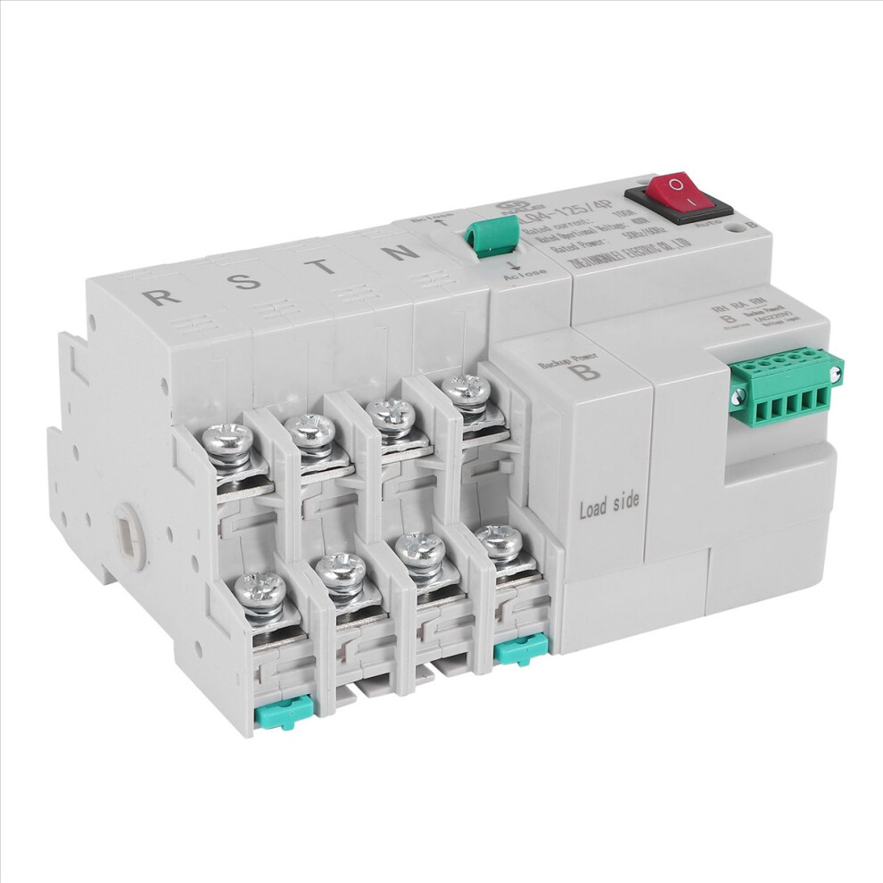 Mcb Type Dual Power Automatic Transfer Switch 4P 100A Ats Circuit Breaker Electrical 4851698694141