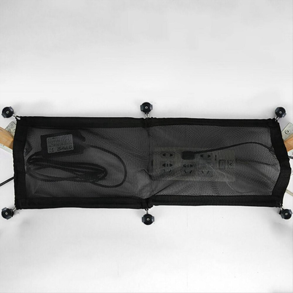 Cable Management Net Under Desk Wire Flexible Tray For Home Classroom Table 4851698693182