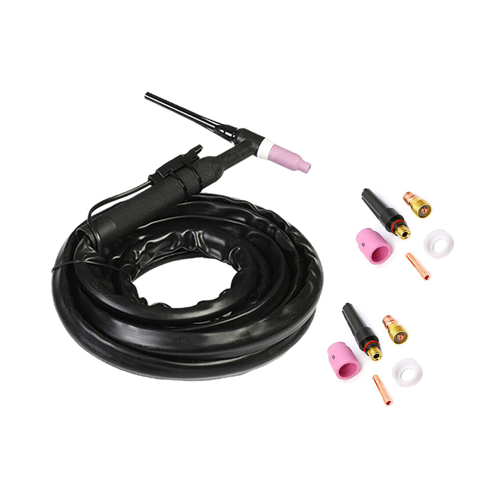Wp17 150A Tig Torch 1M Complete Flexible Head Air Cooling W Consumables 4851698694738