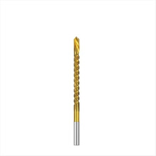 5mm Titanium Coated Drill Bit Spiral Jagged Saw Composite Twist