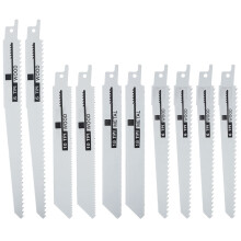 10Pcs Handsaw Multi Saw Blade Reciprocating Blades Saber for Cutting Wood Metal PVC Tube Power Tools Accessories