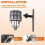Key Type 1.5-13mm Capacity B16 Tapered Bore Drill Chuck 6