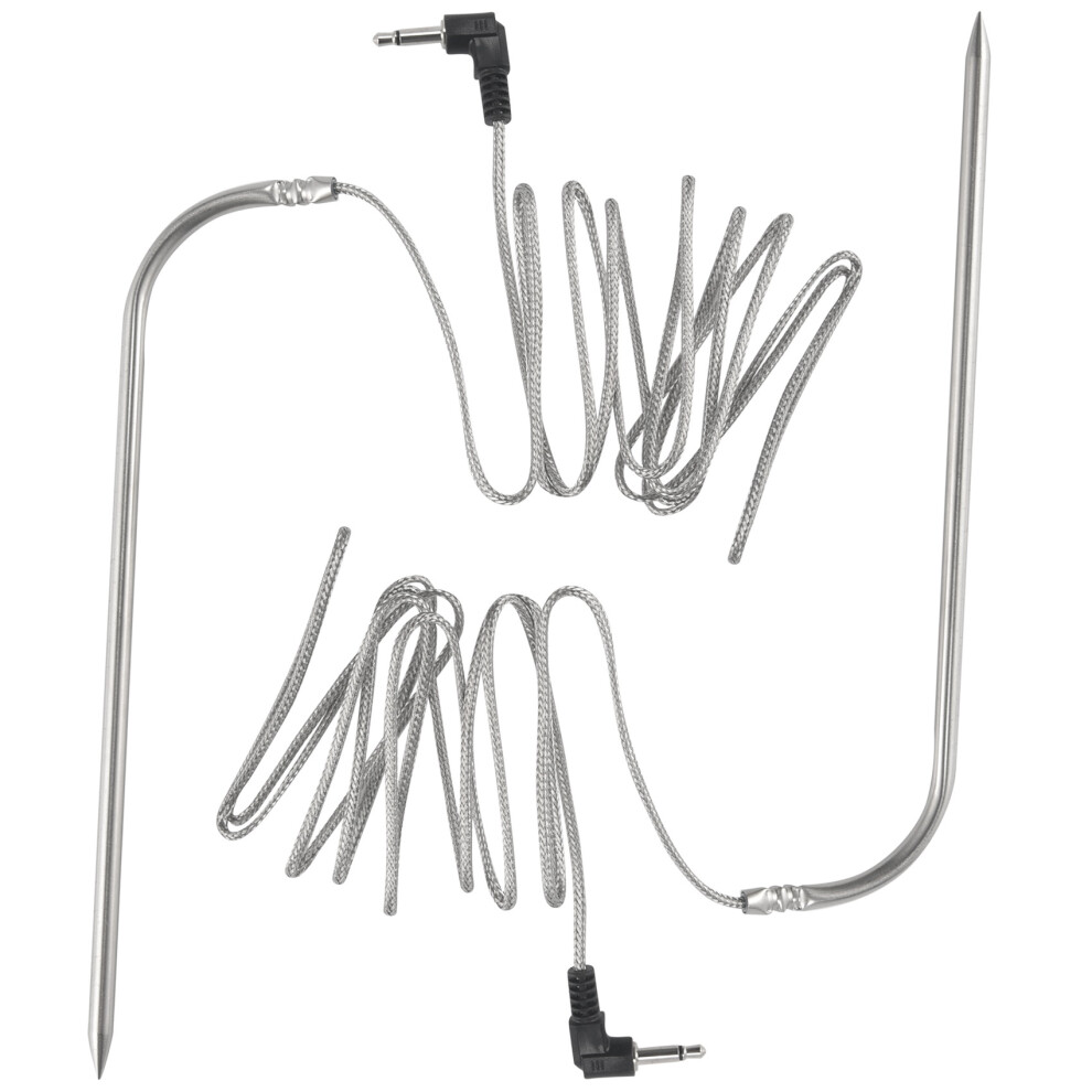 Replacement High-Temperature Meat Probe For Pellet Grills And Smokers Compatible With Pit Boss Grills, 2Pc Waterproof Bbq 4851698601064