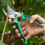 2PCS Branch Pruning Shears Gardening Scissors Orchard Fruit Picking Florist Tool 6
