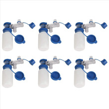 x maidonnäytteenottopullo, 200 ml:n pullonäytteenotin lehmän nestesäiliöön, korroosionkestävä
