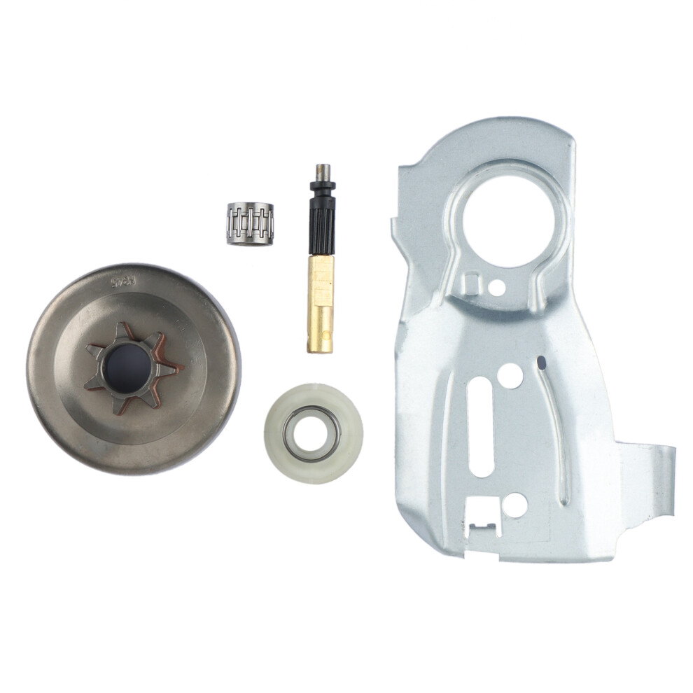 Clutch Drum Oil Pump Piston Plate Worm Gear Kit For Husqvarna 340 345 350 4851698692727