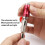 3Pcs Magnetic Pivot Drill Bit Holder, Swiveling Tip Quick Release Flexible Screwdriver Holder D 6
