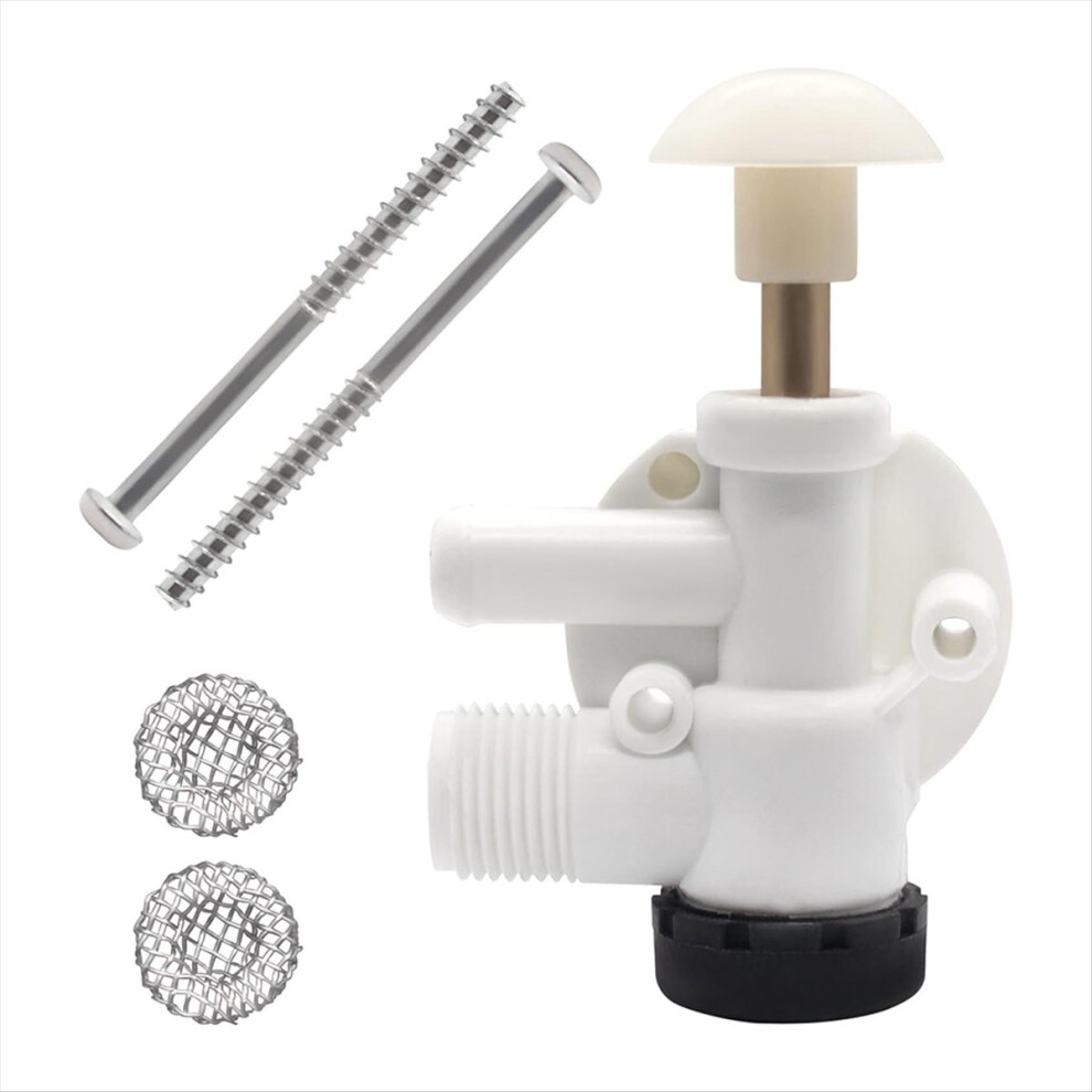 For Dometic Sealand Rv Water Valve Assembly Trailer Toilet Repair Kit Ecovac Vacuflush Pedal Flush Toilets 385314349 4851698605499