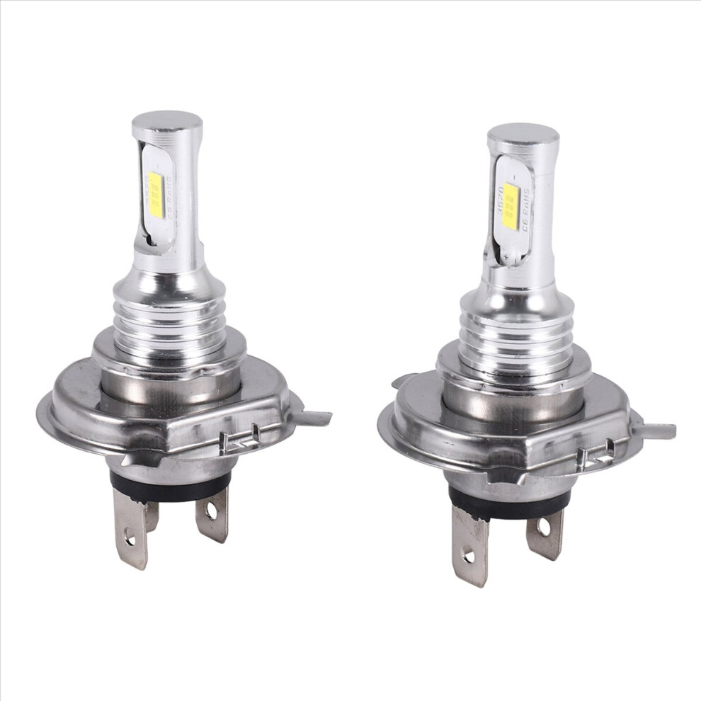 H4 9003 Hb2 Led Headlight Bulbs Kit High Low Beam Bright 35W 4000Lm 6000K White 4851698603914