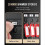 Key Cabinet with Combination Lock Wall-Mounted Storage Box Resettable Black Digital Security 5