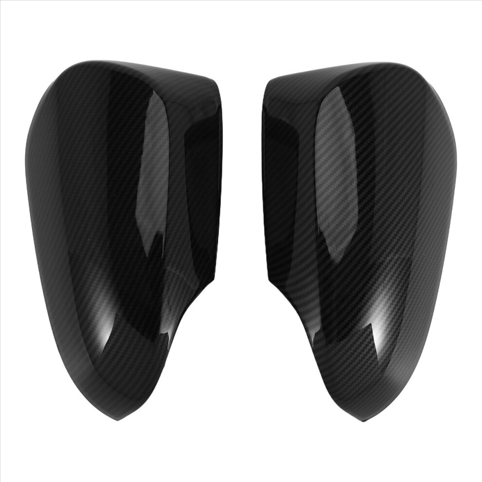 For Toyota Prius C Aqua Abs Carbon Fiber Car Exterior Rearview Mirror Cover Wing Covers Caps 4851698607196