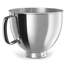Stainless Steel Bowl for KitchenAid Classic&Artisan Series 4.5-5 QT Tilt-Head Mixer, 5 Quart 304