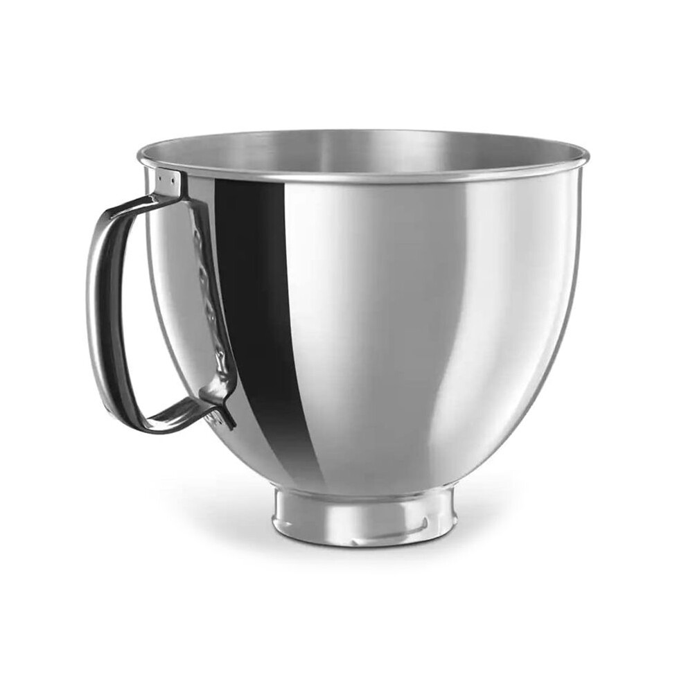 Stainless Steel Bowl for KitchenAid Classic&Artisan Series 4.5-5 QT Tilt-Head Mixer, 5 Quart 304