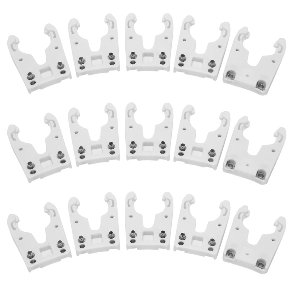 15Pcs/Lot Iso30 Tool Holder Clamp Iron+Abs Flame Proof Rubber Claw 4851698689109