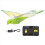 Remote-Controlled Bird Simulation Flapping-Wing Flight Pigeon Induction Electric Eagle Remote Control Bionic Green 2