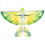 Remote-Controlled Bird Simulation Flapping-Wing Flight Pigeon Induction Electric Eagle Remote Control Bionic Green 4