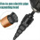 7Pcs Manual Copper Pipe Swaging Tool Drill Bit,6Pcs Expander Bit 5 in 1 Air Conditioner 4