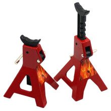 Suportes de macaco RC, 2 peças, suportes de escala de carro de 6 toneladas para Axial SCX10 Wraith TRX4 D90 CC01, liberação rápida