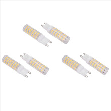 10W G9 100 LED Light Bulbs Corn Ceramic, No Flicker, Wide Beam Angle, 6PCS Natural White