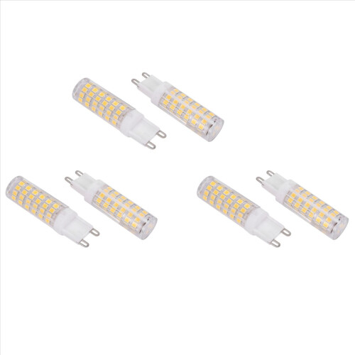 Λαμπτήρες LED 10W G9 100 Κεραμικοί, Χωρίς Τρεμοπαίξιμο, 2 τεμάχια Φυσικό Λευκό