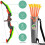 Conjunto de Arco e Flecha para Crianças - Brinquedo de Arco e Flecha com Luzes LED, 13 Flechas com Ventosas, Alvo e Aljava 4