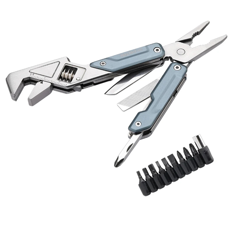 Nextool Light Wrench Multi-Tool Folding Pliers, Multi-Functional Spanner, Screwdriver For Outdoor Camping, Edc Hand Tool 4851698696190