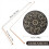 Copper Dowsing Rods - 2PCS Divining Rods+Dowsing Pendulum + Divination Mat- Water, Treasure, Buried Items Etc 3