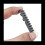 Knitting Machine Side Rack, 2 Pair Plastic L/R Rack Accessory for Silver Reeds SK155 SK280 SK218 6