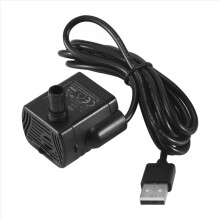 Ultratyst mini borstlös USB-vattenpump 5V 70cm dränkbar fontän akvariumcirkulerande