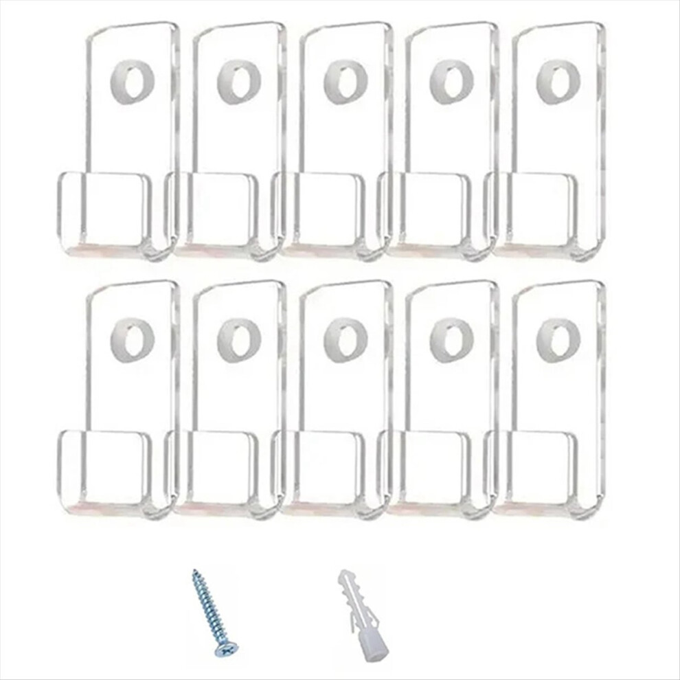 30Pcs Vinyl Record Display Shelf Wall Mount Minimalist Acrylic Holder Stand For Albums Cd,A 4851698636776
