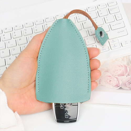 8Pack Pull Out Key Case, Pull-Out Cute Large-Capacity Car Stylish PU Leather Wallets 1