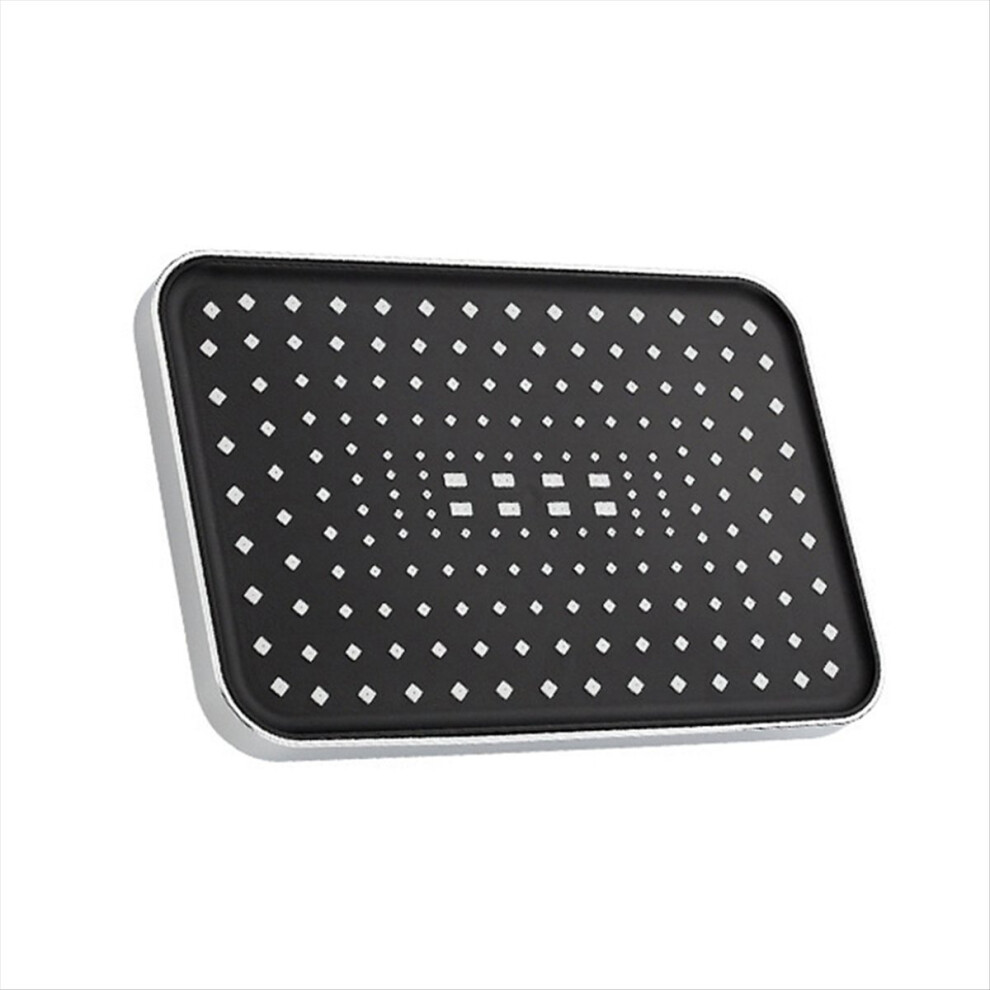 12 Inch High Pressure Top Spray Rain Shower Head Larger Flow Rainfall Heads Showerhead-Silver 4851698614774