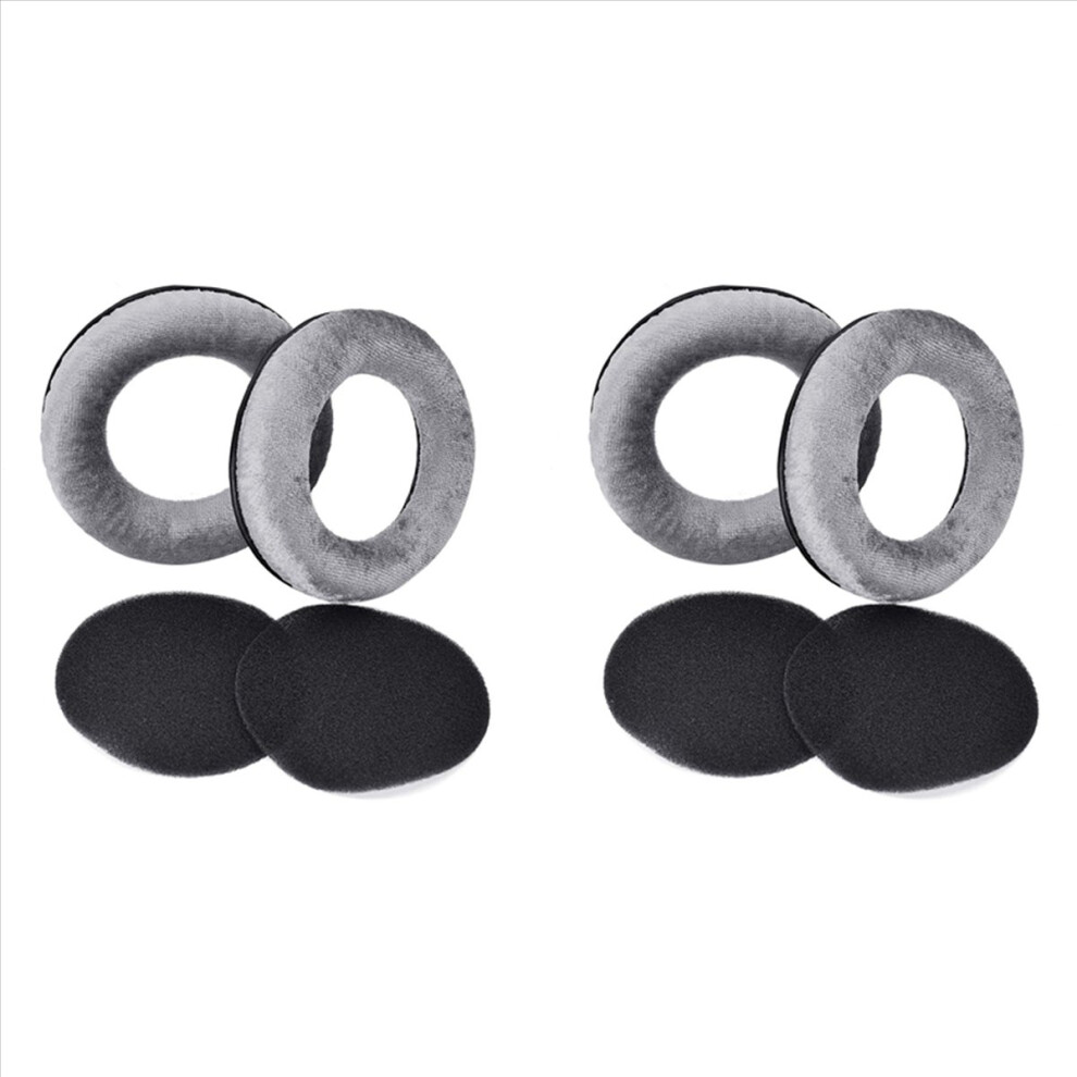 4X Dt770 Replacement Ear Pads Cushion Earpad Compatible With Beyerdynamic Dt990 / Dt880 Pro Headphones Grey 4851698614309