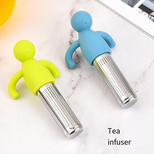 Teesieb-Set aus Edelstahl, Beutelfilter, Küchenzubehör 2