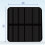10 τεμάχια ηλιακά πάνελ 2V 160MA 50X50MM DIY για κινητό τηλέφωνο με μπαταρία 6