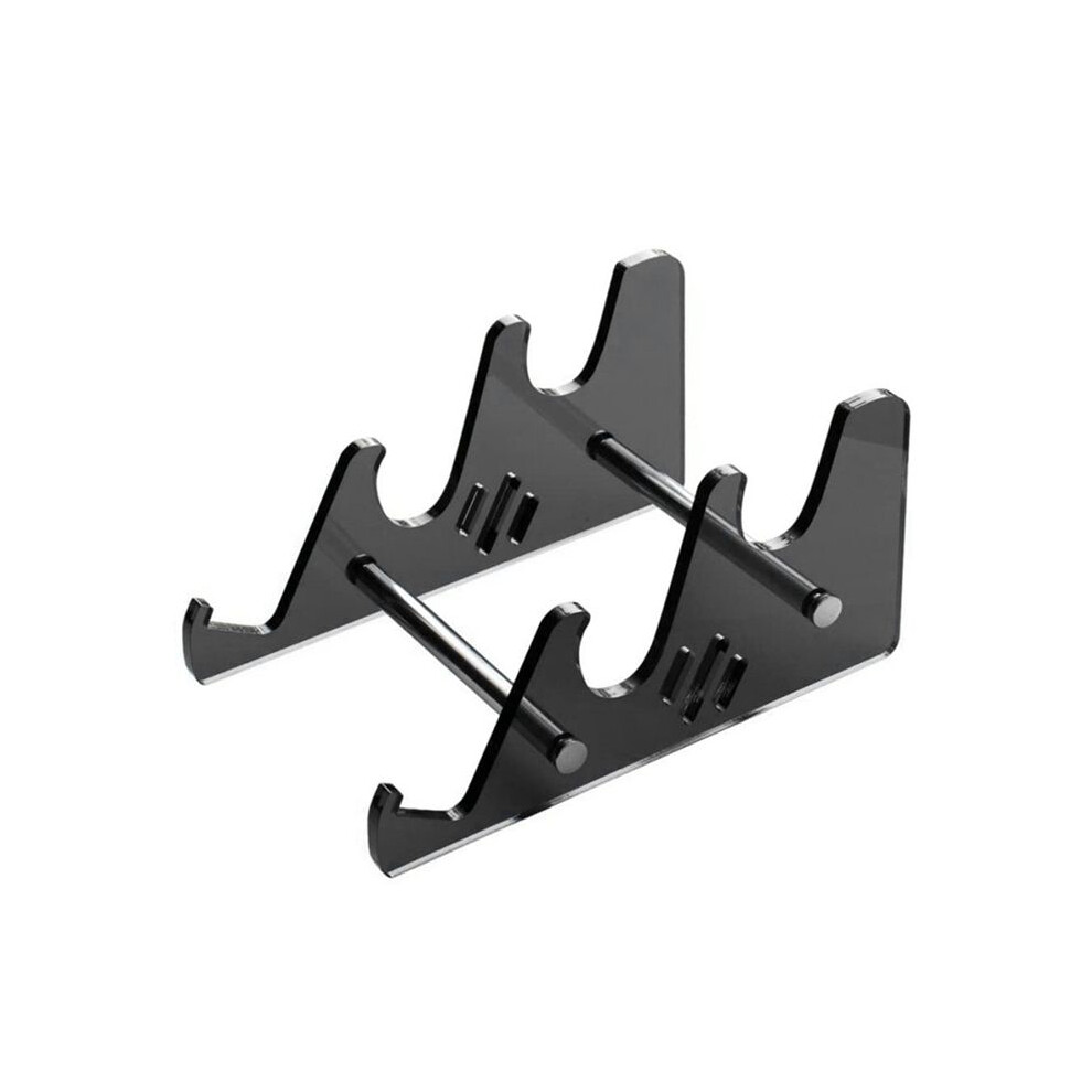 Keyboard Stands 3-Tier Mechanical Display Stand Acrylic Holder Gaming Plate Black 4851698635779