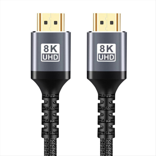 8K-HDMI-kompatibler 2.1-48-Gbit/s-Ultra-HD-Kabel-Multifunktions-TV-Computermonitor (2 m) 1