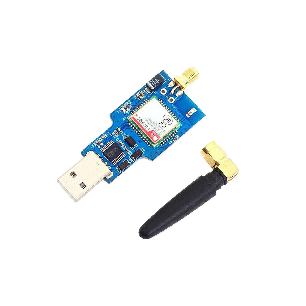 Usb To Gsm Module Quad-Band Gprs Sim800c For Bluetooth Sms Messaging With Antenna 4851698639876
