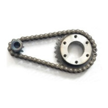Sada převodových koleček pro elektrický skateboard 04C, 2bodové řetězové kolo, 27 koleček pro kutily, 9x27 G 8mm D