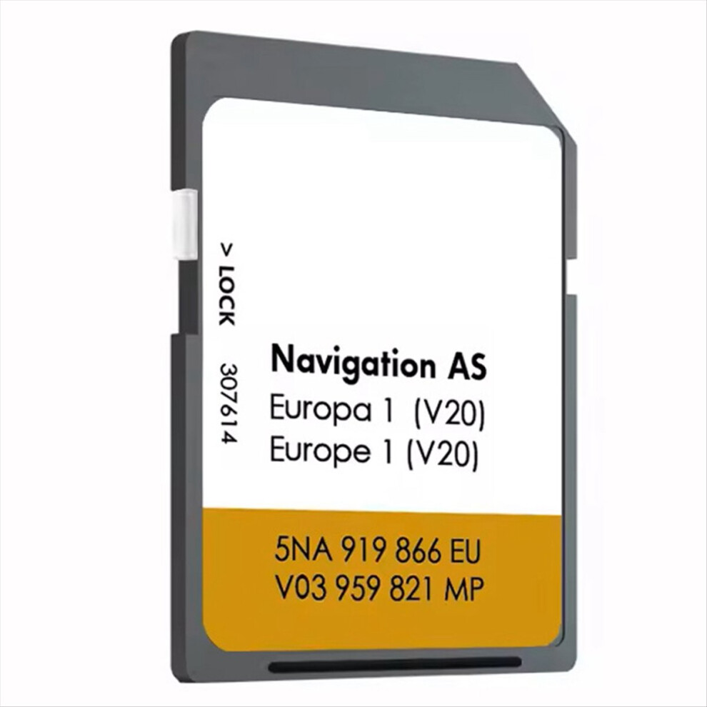 For Sd Vw As V20 2024 / 2025 Mib2 Discover Media Sat Nav Card Map 32Gb Europe Navigation 4851698617379