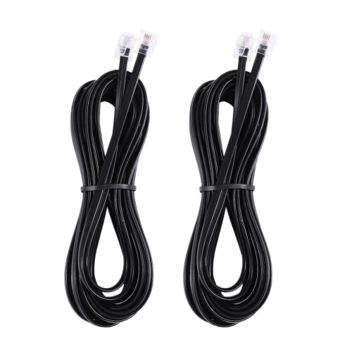 2x RJ11 6P4C telefonkabel ADSL-modem 5 meter