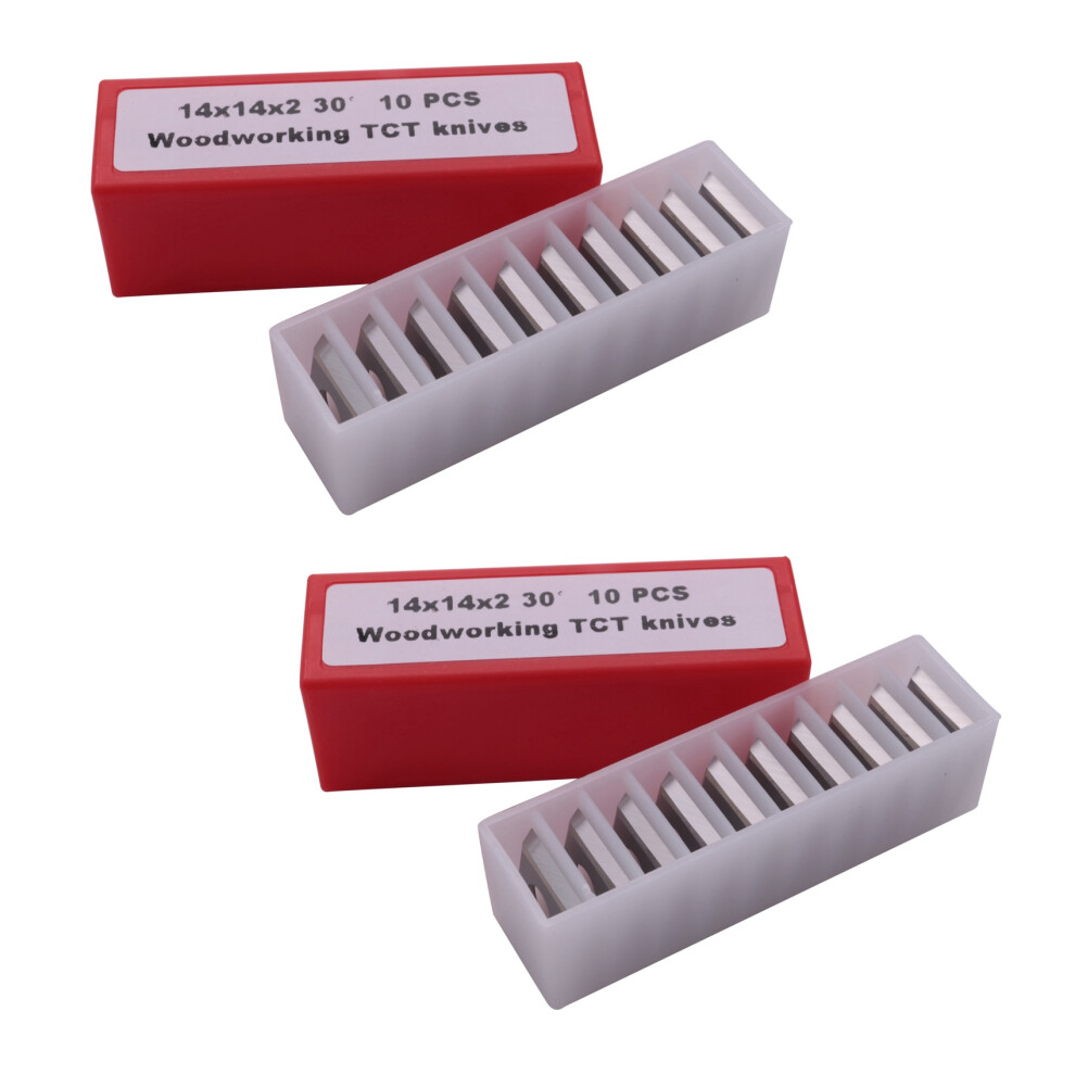 20Pcs Wood Turning Carbide Insert Blades Milling 30 Degree Lathe Chisel Replacement Blade 14X14x2mm 4853252751833