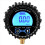 Manômetro digital de pressão de pneus com visor e conector rápido de rosca 1/8. 1