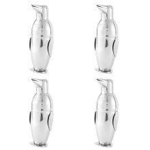 4x 500ml cocktailshaker, Penguin rustfrit stål bar bartender drinkmixer shakerkande, vinflaske