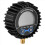 Manômetro digital de pressão de pneus com visor e conector rápido de rosca 1/8. 2