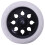 6 τεμάχια τροχήλατα καρότσια αποσκευών Hot Wheel Design με ρόδες 15,8 x 3,4 εκ. - Ασπρόμαυρο 2