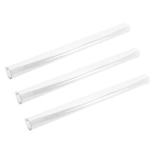 3X Transparent Waterproof PVC Table Cloth Solid Pattern Oil-Proof Glass Soft Cloth 1.0mm Desk Mat Cover 40X40cm
